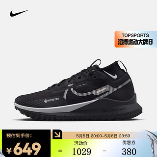 NIKE 耐克 女子防水越野跑步鞋 REACT PEGASUS TRAIL 4 GTX DJ7929-001 37.5