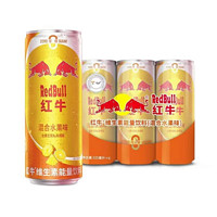 Red Bull 红牛 RedBull/红牛维生素饮料325ml*6罐运动型功能饮品