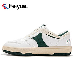 Feiyue. 飞跃 Feiyue/飞跃拼色休闲板鞋女新款复古时尚潮流低帮鞋584