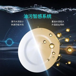 西门子 SJ65ZX00MC 全嵌入式洗碗机 16套 白色