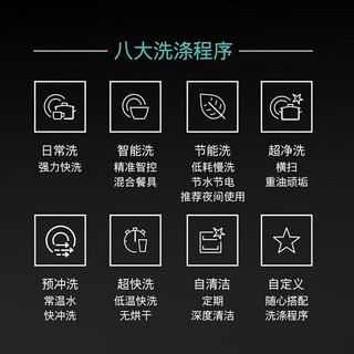 西门子 SJ65ZX00MC 全嵌入式洗碗机 16套 白色