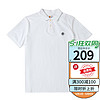 Timberland 男士polo衫白T恤短袖 A24H2100