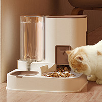 KimPets 猫碗双碗自动饮水自动喂食器猫盆食盆狗食盆狗碗喝水一体幼猫粮碗