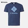 哥伦比亚 男子运动T恤 AE9942-478 蓝色 M