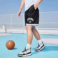 XTEP 特步 王鹤棣同款|夏季新男女同款美式宽松透气篮球裤运动中裤