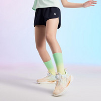XTEP 特步 儿童春夏新品梭织运动短裤女童舒适户外运动休闲裤