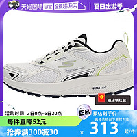 SKECHERS 斯凯奇 Go Run Consistent 男子跑鞋 220034/WBLM 白色/黑色/柠檬色 43