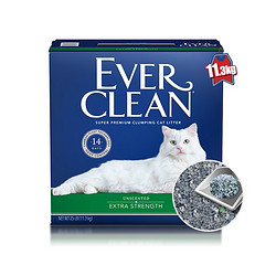 EVER CLEAN 铂钻 绿标 膨润土猫砂 11.3kg