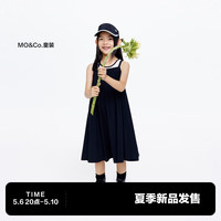 little MO&Co.两件装 little moco童装24夏装女童抑菌背心速干吊带连衣裙 黑色 110/56
