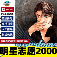 PC游戏正版中文Steam 明星志愿2000  stardom2000  国区激活码cdk 秒发