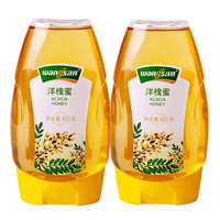汪氏 蜂蜜 洋槐蜂蜜465g/瓶 2瓶