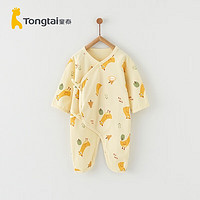 Tongtai 童泰 四季0-6个月男女婴儿衣服蝴蝶哈衣TS33J426 黄色 59cm