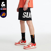 杰克琼斯 杰克·琼斯（JACK&JONES）夏季男装NBA联名时尚运动男士舒适字母印花抽绳