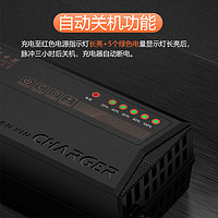 工马品骋电动车充电器48v60v20ah72v伏自动断电智能三轮车电动车通用 自动关机电量显示48v20ah