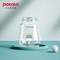 potato 小土豆 玻璃奶瓶瓶身可替换 蓝色180ml