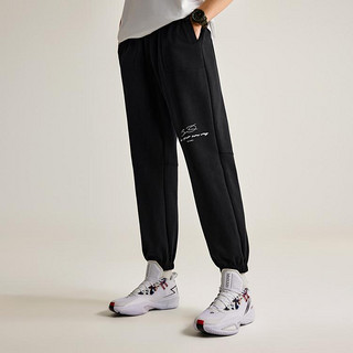 LI-NING 李宁 卫裤男士24款韦德系列冰感舒适夏季吸湿排汗束脚运动长裤