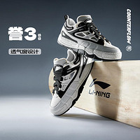 LI-NING 李宁 CF溯誉3 SS休闲鞋女24款板鞋经典滑板鞋低帮运动鞋