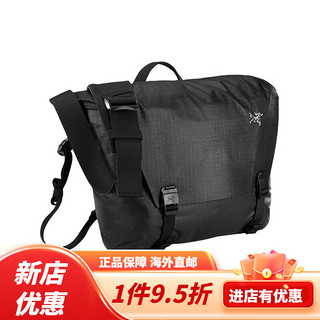 ARC\'TERYX 始祖鸟 ARC’TERYX）Granville 10 经典纯色大容量翻盖开口 尼龙布 单肩斜挎包 常规 黑色 X000007826 black