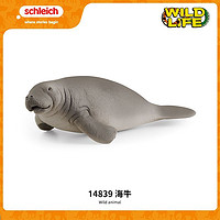 Schleich 思乐 动物模型海洋野生动物仿真儿童送礼小玩具海牛14839