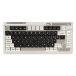 KZZI 珂芝 K75 Lite 82键 三模机械键盘 彩虹轴 RGB