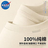 NASA ADIMEDAS 男士纯棉短袖t恤*4件