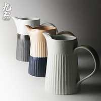 JOTO 九土 手冲分享壶手工陶瓷水壶咖啡壶欧式下午茶壶大咖啡具简约家用