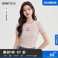 SANFU 三福 短袖T恤夏季女装483834