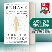 Behave 英文原版 行为 暴力 竞争 利他 人类行为背后的生物学 英文版 英语原版书籍