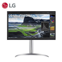 LG 乐金 27英寸 4K IPS 27UQ850V 2000:1 Type-C90W充电 HDR400 内置音箱 旋转升降 设计办公专业显示器