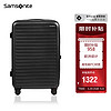 Samsonite 新秀丽 行李箱欧洲设计拉杆箱旅行箱KF1*09002黑色25英寸