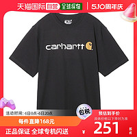 carhartt 自营｜Carhartt 卡哈特 圆领 T恤男式 k195 blk 短袖标志图案