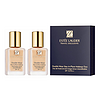 临期品：ESTEE LAUDER 雅诗兰黛 DW持妆粉底液双支装 1W1 #17 BONE 象牙白-30ml*2