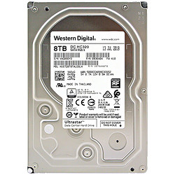 Western Digital 西部数据 HC320 CMR企业级机械硬盘 8TB SATA  （HUS728T8TALE6L4）