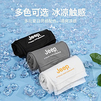 Jeep 吉普 护臂冰丝袖防晒夏季男士户外骑行防紫外线男女款袖套冰