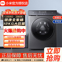 Xiaomi 小米 MIJIA 米家 XQG120MJ201 直驱滚筒洗衣机 12kg 钛金灰