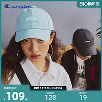 Champion 冠军棒球帽女2024春季新款鸭舌帽男胶印字母LOGO刺绣描边