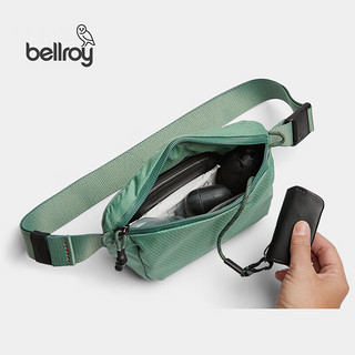 Bellroy澳洲Lite Belt Bag轻行畅游胸包单肩包通勤环保休闲男女斜挎包 薄荷绿