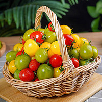 京地达 栗贝诺圣女果小番茄三色番茄 净重4.5斤源头直发