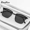 随机免单：JingPro 镜邦 1.56近视太阳镜（含散光）+超酷双梁飞行员多款可选