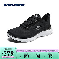 SKECHERS 斯凯奇 女子针织透气休闲运动鞋舒适轻量跑步鞋150201