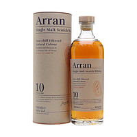 Arran 艾伦 波本桶 单一麦芽威士忌 岛屿产区 苏格兰 洋酒 原瓶进口 艾伦10年700ml