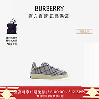 博柏利（BURBERRY）【经典之作系列】男鞋 格纹针织 Box 运动鞋80884871