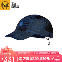 BUFF 百福 西班牙跑步防晒帽男遮阳帽女户外 可翻檐折叠帽马拉松装备疾风S/M