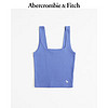 Abercrombie & Fitch 女装 24春夏 美式风基本款辣妹小麋鹿罗纹背心 359015-1 蓝色 XL (170/112A)