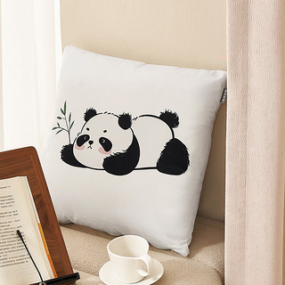全友家居 熊猫抱枕床头靠垫床上靠背垫客厅沙发座椅靠枕腰枕102892
