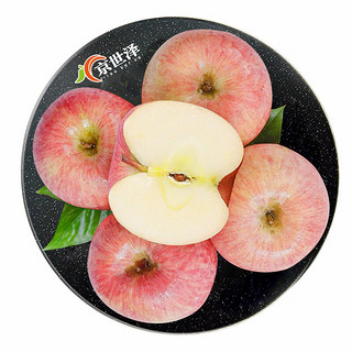陕西红富士苹果 脆甜爽口 新鲜水果 净重9斤（大果80-90mm）
