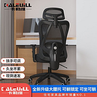 百亿补贴：kalevill 卡勒维 电脑椅家用可躺办公椅懒人舒适久坐人体工学椅午休电竞椅学生椅子