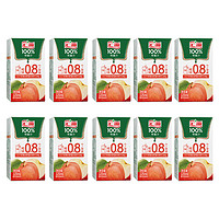 汇源 100%果汁苹果汁 125ml*10盒 苹果汁-D