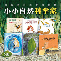 百亿补贴：全6册小小自然科学家小树的四季睡前故事书籍3-6岁幼儿园绘本
