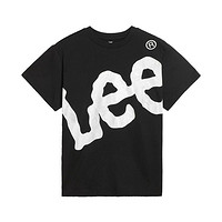 Lee 儿童装男女童纯棉T恤亲肤透气时尚中大童夏季运动户外跑步上衣